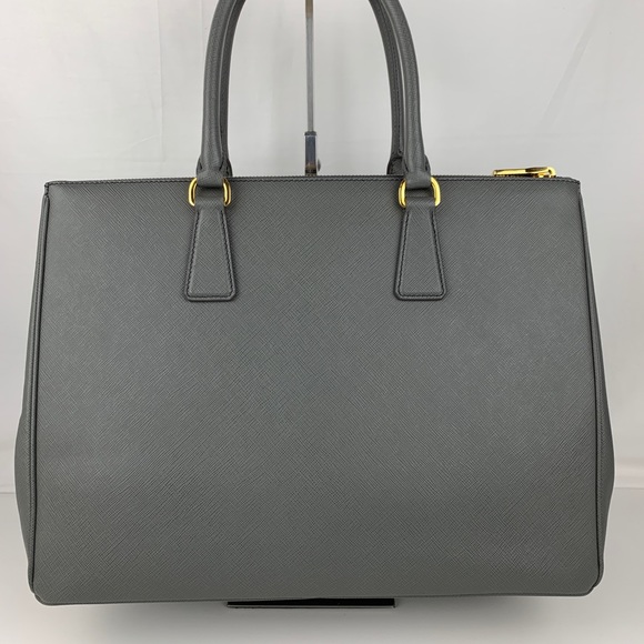 New Prada Italian Galleria Lux Double Zip Tote - Picture 3 of 8